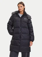 Kurtki damskie - Calvin Klein Jeans Kurtka puchowa Essential LV047D502G Czarny Regular Fit - miniaturka - grafika 1