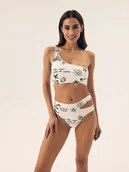 Stroje kąpielowe - Góra od bikini miękka Firenze Esotiq kremowy L - miniaturka - grafika 1