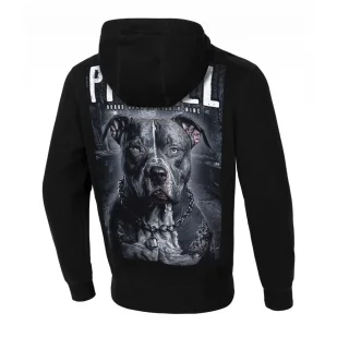 Bluza z kapturem Pit Bull Seria Regular Street King '24 - Czarna XL - Odzież taktyczna i umundurowanie - miniaturka - grafika 1