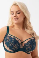 Biustonosze - Biustonosz miękki Gorsenia K950 Glen morski - miniaturka - grafika 1