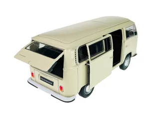 WELLY 1972 VW VOLKSWAGEN BUS T2 BEŻOWY 1:24 SAMOCHÓD NOWY METALOWY MODEL - Samochody i pojazdy dla dzieci - miniaturka - grafika 1