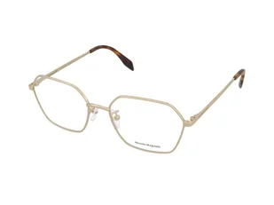 Dioptrie szkieł Alexander McQueen AM0437O 002 - Okulary korekcyjne, oprawki, szkła - miniaturka - grafika 1