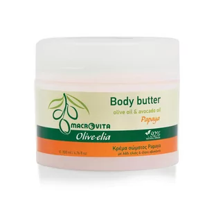 MACROVITA OLIVE-ELIA PAPAYA masło do ciała z bio-składnikami 200ml - Balsamy i kremy do ciała MACROVITA OLIVE-ELIA PAPAYA masło do ciała z bio-składnikami 200ml - Balsamy i kremy do ciała - miniaturka - grafika 1