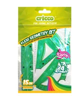 Przybory szkolne - CRICCO Zestaw geometryczny Flexi z linijką 15cm - miniaturka - grafika 1