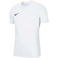 Koszulki sportowe męskie - Nike, Koszulka męska, Park VII BV6708 100, biały, rozmiar L - miniaturka - grafika 1