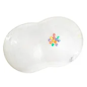 Zabawki sensoryczne - Piłka rehabilitacyjna z kulkami FASOLKA Physio Activity Roll Gymnic, 55 cm x 90 cm - miniaturka - grafika 1