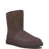 Śniegowce damskie - UGG Śniegowce W Classic Short II | wełna | zamsz - miniaturka - grafika 1