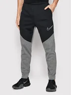 Spodnie sportowe męskie - Nike Spodnie dresowe Therma-Fit DD2108 Czarny Standard Fit - miniaturka - grafika 1
