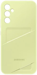 Etui z klapką Samsung Card Slot Cover do Galaxy A34 5G Lime (8806094920451) - Etui i futerały do telefonów - miniaturka - grafika 1