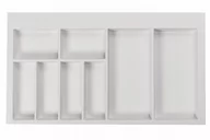 Akcesoria do sztućców - GTV Wkład na sztućce organizer do szuflady AXISPACE 90 biały - miniaturka - grafika 1