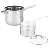 Rondle - Kamille Garnek, rondel do frytek, makaronu z sitkiem 3,5L 5852 - miniaturka - grafika 1