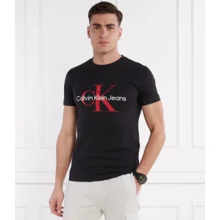 CALVIN KLEIN JEANS | Regular Fit - Koszulki męskie - miniaturka - grafika 1