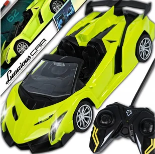 SAMOCHÓD ZDALNIE STEROWANY LAMBORGHINI AUTO NA PILOT IDELANY PREZENT+GRATIS - Zabawki zdalnie sterowane - miniaturka - grafika 1