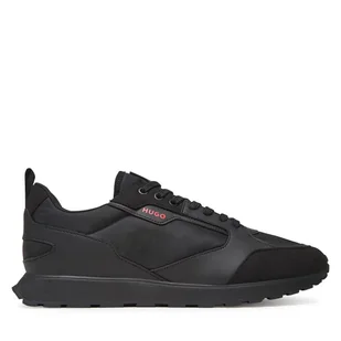 Sneakersy HUGO Icelin 50536568 Czarny - Sneakersy męskie - miniaturka - grafika 1