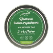 Świece - MIA BOX Domowa Świeca zapachowa 5 olejków - MIGRENA 160g - miniaturka - grafika 1