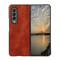 Etui i futerały do telefonów - Beline Etui skórzane do Samsung Z Flip 3 brązowy - miniaturka - grafika 1