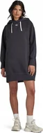 Sukienki - G-STAR RAW SZARA SUKIENKA DRESOWA Z KAPTUREM I DŁUGIM RĘKAWEM XXS JYD - miniaturka - grafika 1