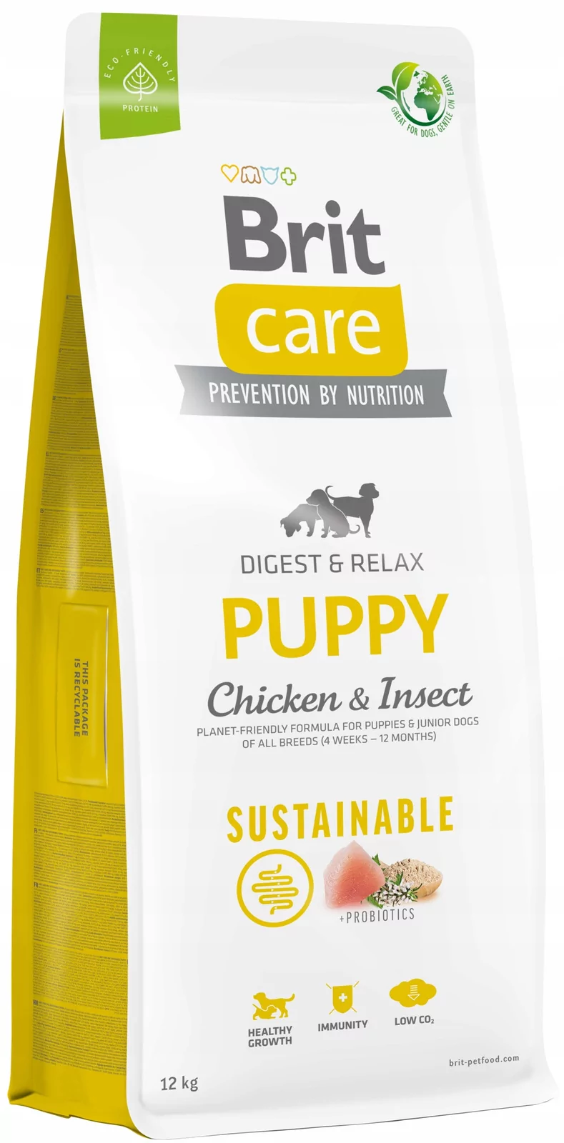 Brit Care Dog Sustainable Puppy Chicken Insect 12kg
