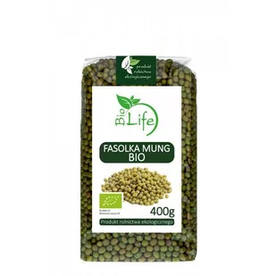 BioLife 101BioLife Fasolka Mung 400g - BLFFASOLAMUNG - Zdrowa żywność - miniaturka - grafika 1