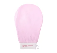 Rękawice i gąbki do kąpieli - Sister Young Nova złuszczająca rękawica do peelingu ciała Pink - miniaturka - grafika 1
