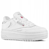 Sneakersy damskie - Buty sneakersy damskie Reebok Club C Extra White IE6679 - miniaturka - grafika 1