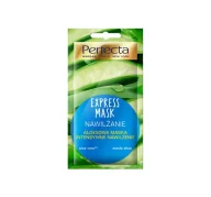 Maseczki do twarzy - Perfecta Express Mask Aloesowa maska Intensywne Nawilżanie  8ml - miniaturka - grafika 1