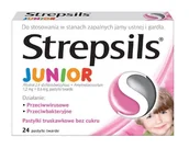 Przeziębienie i grypa - Reckitt Benckiser Healthcare Healthcare STREPSILS JUNIOR 24 past 6262001 - miniaturka - grafika 1