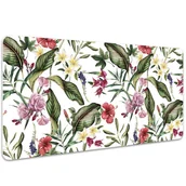Podkładki na biurko - Podkładka na biurko Rajskie kwiaty 100x50 cm - miniaturka - grafika 1
