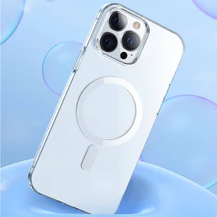 Baseus Crystal Case magnetyczne etui do iPhone 13 + szkło na ekran przezroczysty (kompatybilne z MagSafe) (ARJT000002) ARJT000002 - Etui i futerały do telefonów - miniaturka - grafika 11
