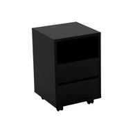Szafki biurowe - Kontenerek Biurowy 2S 24W3LZ00 TYP-00 Agapi Onyks Czarny Helvetia Wieruszów Onyks Czarny - miniaturka - grafika 1