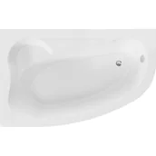 Wanny - Mexen Westa wanna narożna lewa 160 x 100 cm, biała - miniaturka - grafika 1