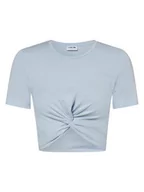 Koszulki i topy damskie - Noisy May - T-shirt damski  Twiggi, niebieski - miniaturka - grafika 1