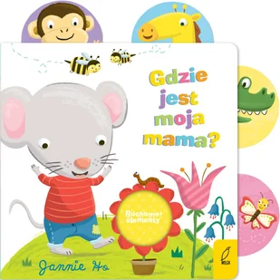Gdzie jest moja mam? Ruchome elementy - Książki edukacyjne - miniaturka - grafika 1