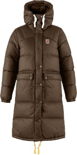 FJALLRAVEN 86126-299 Expedition Long Down Parka W Kurtka damska Dark Oak XL