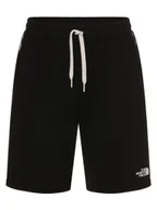 Spodenki męskie - The North Face Męskie szorty dresowe Mężczyźni Bawełna czarny jednolity, S - miniaturka - grafika 1