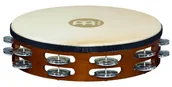 Instrumenty perkusyjne - Meinl Percussion drewniane tamburyny z główką z aluminiowymi dżinami/dwurzędowe TAH2A-AB - miniaturka - grafika 1