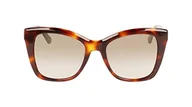 Okulary przeciwsłoneczne - CALVIN KLEIN Damskie okulary przeciwsłoneczne CK22530S, brązowe Havana, jeden rozmiar, Brązowa Hawana, Rozmiar uniwersalny - miniaturka - grafika 1