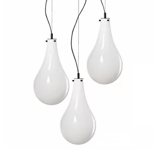 Jadalniana lampa wisząca STILLA 11162302 Kaspa potrójna biała - Lampy sufitowe - miniaturka - grafika 1