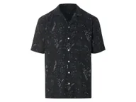 Koszule męskie - LIVERGY® Koszula męska z krótkim rękawem (Czarny, M (39/40)) - miniaturka - grafika 1