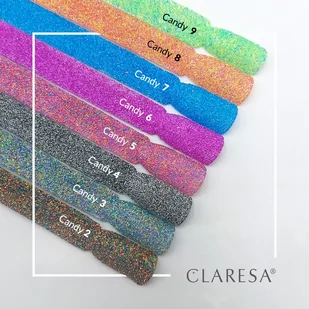Claresa Pyłek Candy 5 - Ozdoby do paznokci - miniaturka - grafika 3