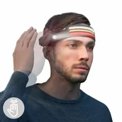 Latarki - Recobright InnovaGoods Regulowana latarka czołowa LED z możliwością ładowania - miniaturka - grafika 1