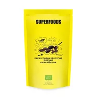 Kakao i czekolada - Bio Planet seria SUPERFOODS KAKAO ZIARNA KRUSZONE SUROWE BIO 600 g - BP-5907738155727 - miniaturka - grafika 1