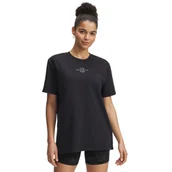 Koszulki i topy damskie - Damski t-shirt z nadrukiem Under Armour Project Rock Campus T - czarny - miniaturka - grafika 1