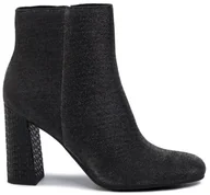 Botki damskie - Botki damskie TOMMY HILFIGER szpilka słupek obcasy r. 38 24,5 cm - miniaturka - grafika 1