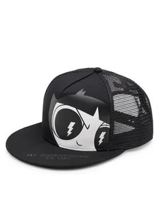 Sprandi Czapka z daszkiem ACCCS-AW23-103WBPPG Czarny - Czapki dla dzieci - miniaturka - grafika 1