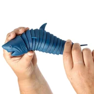 Zabawki sensoryczne - Zabawka Antystresowa Fidget - Rekin Do Wyginania - miniaturka - grafika 1