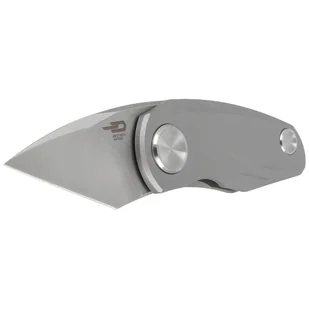 Nóż składany Bestech Tulip Frame Lock Grey Titanium, Stonewash / Satin M390 by Ostap Hel (BT1913A) - Noże - miniaturka - grafika 2