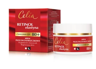 CELIA Retinol Elastyna Krem przeciwzmarszczkowy 80+ na dzień i na noc 50 ml - Kremy do twarzy - miniaturka - grafika 1
