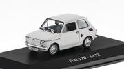 Samochody i pojazdy dla dzieci - Atlas Fiat 126 Maluch 1972 White 1:43 Abadd150 - miniaturka - grafika 1