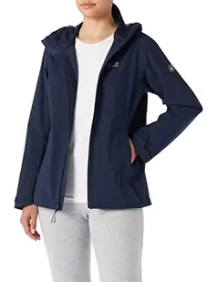 Jack Wolfskin Damska Kurtka Pack & Go Shell W, Nocny Granat, M - Kurtki damskie - miniaturka - grafika 1